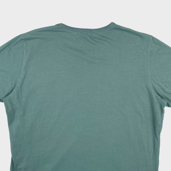 Patrizia Pepe Short Sleeve Blue Green Pocket Logo T Shirt Women's Size XL - Picture 8 of 12